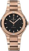 Hublot Damklocka 585.OX.1180.OX Classic Fusion Svart/18 karat