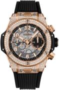 Hublot Herrklocka 441.OX.1181.RX.1704 Big Bang 42mm Svart/Gummi Ø42