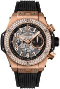 Hublot Herrklocka 421.OX.1180.RX.1104 Big Bang 44mm Svart/Gummi Ø44