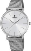 Festina Damklocka F20475-1 Silverfärgad/Stål Ø38 mm