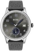 Hugo Boss Herrklocka 1513683 Grå/Läder Ø44 mm