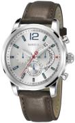 Breil Herrklocka TW1372 Miglia Silverfärgad/Läder Ø44 mm