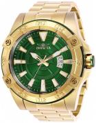 Invicta Herrklocka 27013 Pro Diver Grön/Gulguldtonat stål Ø52 mm