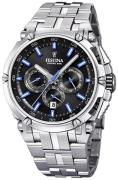 Festina Herrklocka F20327-7 Sport Svart/Stål Ø44 mm