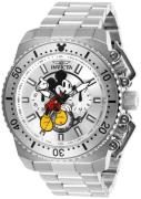 Invicta Herrklocka 27287 Disney Silverfärgad/Stål Ø48 mm