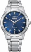 Citizen Herrklocka AW0100-86L Classic Blå/Stål Ø40 mm