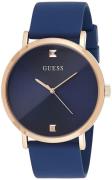 Guess Herrklocka W1264G3 Supernova Blå/Gummi Ø44 mm