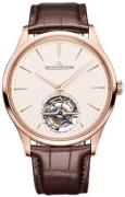 Jaeger LeCoultre Herrklocka 1682410 Master Ultra Thin Beige/Läder