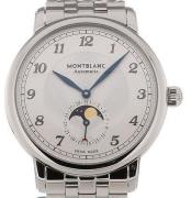 Montblanc Herrklocka 117326 Star Silverfärgad/Stål Ø42 mm