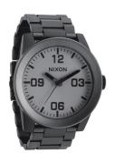 Nixon Herrklocka A3461062-00 The Corporal SS Grå/Stål Ø48 mm