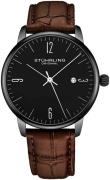 Stührling Original Herrklocka 3997A.5 Symphony Svart/Läder Ø40 mm