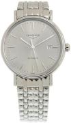 Longines Herrklocka L4.922.4.72.6 Presence Silverfärgad/Stål Ø40 mm