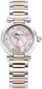 Chopard Damklocka 388563-6014 Imperiale Vit/18 karat roséguld Ø29 mm