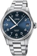 Oris Herrklocka 01 751 7761 4065-07 8 20 08P Aviation Blå/Stål Ø41