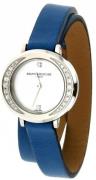 Baume & Mercier Damklocka M0A10288 Promesse Vit/Läder Ø22 mm