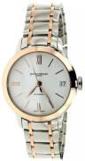 Baume & Mercier Damklocka M0A10269 Classima Vit/Roséguldstonat