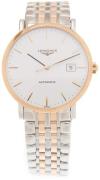 Longines Herrklocka L4.910.5.12.7 Elegant Vit/Roséguldstonat stål