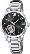 Festina Damklocka F20488-2 Svart/Stål Ø34 mm