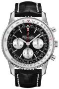 Breitling Herrklocka AB0127211B1P1 Navitimer 01 46Mm Svart/Läder