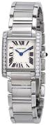 Cartier Damklocka W4TA0008 Tank Francaise Silverfärgad/Stål