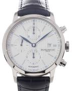 Baume & Mercier Herrklocka M0A10330 Classima Silverfärgad/Läder