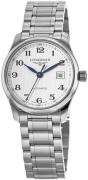 Longines Damklocka L2.257.4.78.6 Master Silverfärgad/Stål Ø29 mm