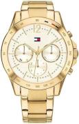 Tommy Hilfiger Damklocka 1782195 Beige/Gulguldtonat stål Ø38 mm