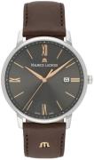 Maurice Lacroix Herrklocka EL1118-SS001-311-1 Eliros Date Grå/Läder