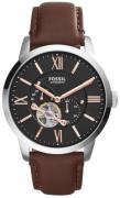 Fossil Herrklocka ME3061 Townsman Svart/Läder Ø44 mm