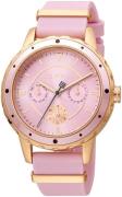 Esprit Damklocka ES1L140P0065 Rosa/Roséguldstonat stål Ø40 mm