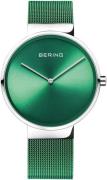 Bering 14539-808 Grön/Stål Ø39 mm