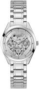 Guess Damklocka GW0253L1 Multifunction Silverfärgad/Stål Ø34 mm