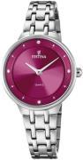 Festina Damklocka F20600-2 Mademoiselle Röd/Stål Ø30.5 mm