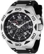 Invicta Herrklocka 36673 Coalition Forces Svart/Gummi Ø50 mm