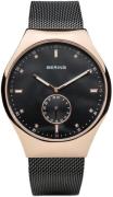 Bering Herrklocka 70142-262 Smart Traveler Svart/Stål Ø42 mm