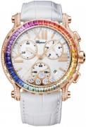 Chopard Damklocka 283582-5015 Happy Sport Läder Ø42 mm