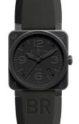 Bell & Ross Herrklocka BR0392-PHANTOM-CE BR 03-92 Svart/Gummi