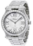 Chopard Damklocka 278559-3004 Happy Sport Silverfärgad/Stål Ø36 mm