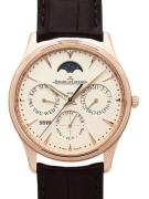 Jaeger LeCoultre 1302520 Master Ultra Thin Beige/Läder Ø39 mm