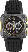 Bell & Ross Herrklocka BR-X1-RS18 Experimental Svart/Gummi