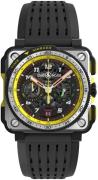 Bell & Ross Herrklocka BR-X1-RS19 Experimental Svart/Gummi