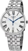 Tissot Herrklocka T122.410.11.033.00 Carson Silverfärgad/Stål Ø40