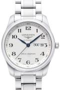 Longines Herrklocka L2.910.4.78.6 Master Silverfärgad/Stål Ø40 mm