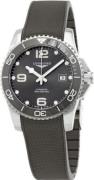 Longines Herrklocka L3.781.4.76.9 Hydroconquest Grå/Gummi Ø41 mm