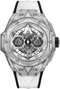 Hublot Herrklocka 418.NX.2001.RX.1604.MXM20 Big Bang 45Mm Grå/Gummi