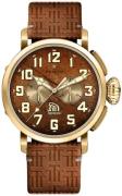 Zenith Herrklocka 30.2430.4069-78.C811 Pilot Brun/Gummi Ø45 mm