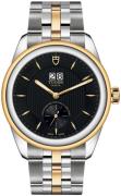 Tudor Herrklocka M57103-0002 Glamour Double Date Svart/Gulguldtonat