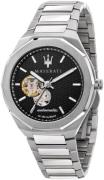 Maserati Herrklocka R8823142002 Stile Svart/Stål Ø42 mm