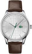 Lacoste Herrklocka 2011101 Silverfärgad/Läder Ø42 mm