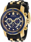 Invicta Herrklocka 35416 Pro Diver Blå/Gulguldtonat stål Ø48 mm